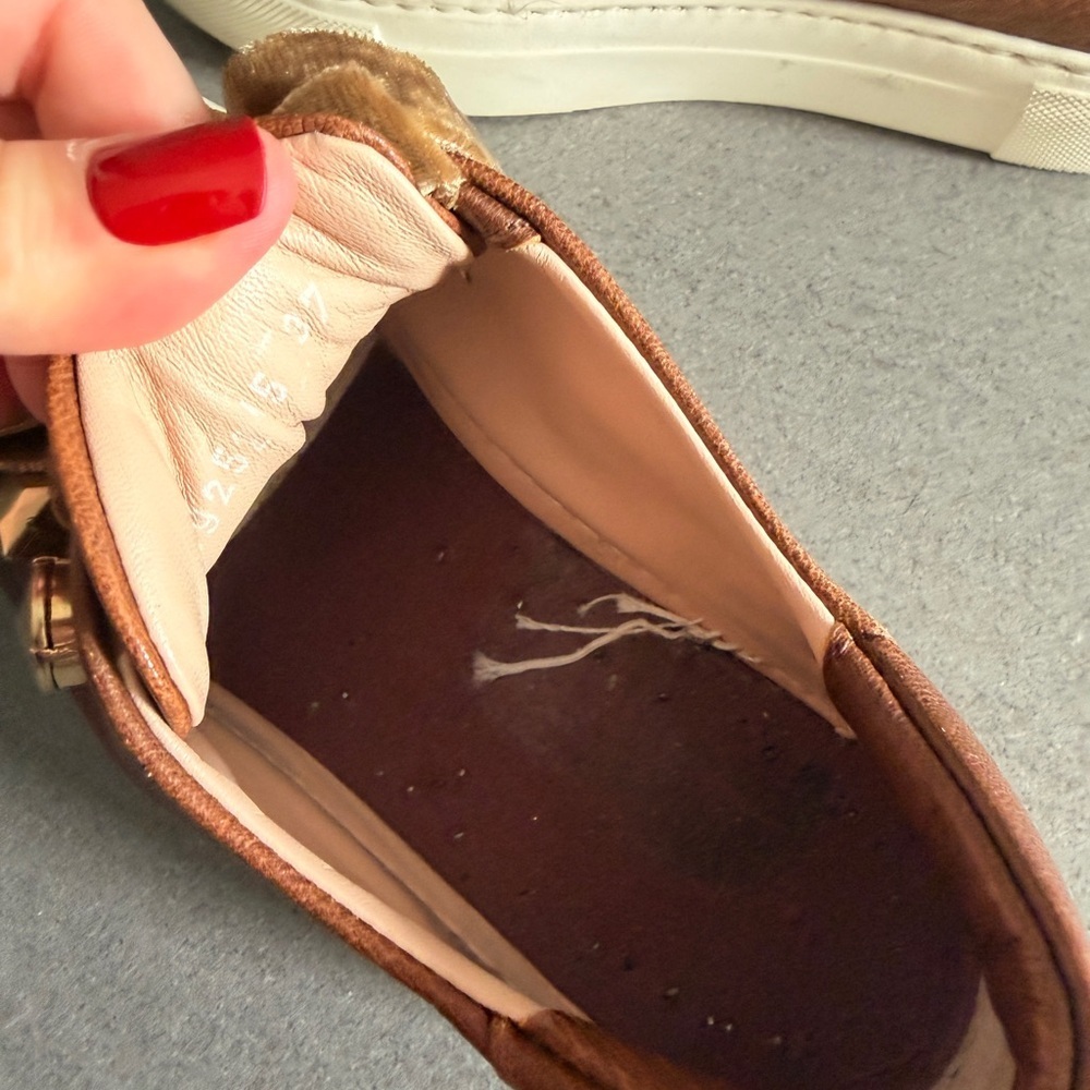 AGL made in Italy Brown Leather velvet Ribbon-Lace Sneakers platform sneakers - Picture 7 of 8